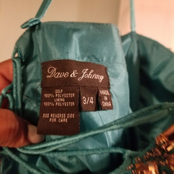 👗 Blue Tulle short Prom dress🛍 - Picture 6 of 6